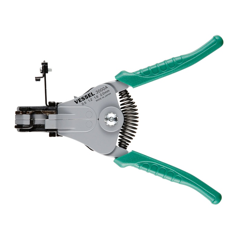 Vessel Tools Green Solid Wire Stripper – VL WS3000A