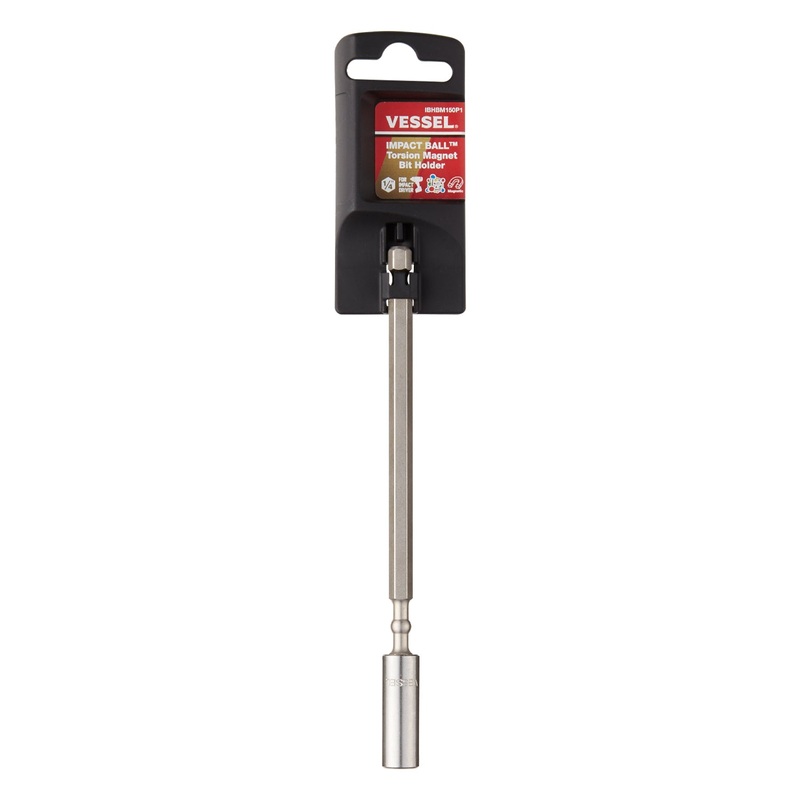 Vessel Tools Impact Ball Torsion Bit Holder, Length 150mm – VL IBHBM150P1