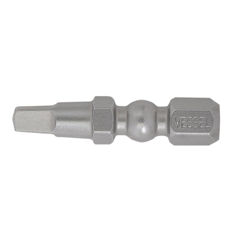 Vessel Tools Set of 25 Impact Ball Torsion Bit, SQ3 x 30mm – VL IBSQ330P25K