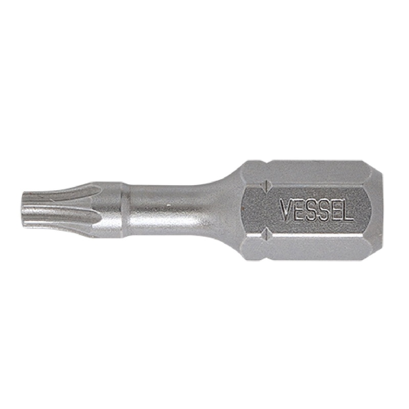 Vessel Tools Set of 25 Neck Torsion Insert Bit No. NT, T10 x 25.4mm – VL NTTX10254P25K