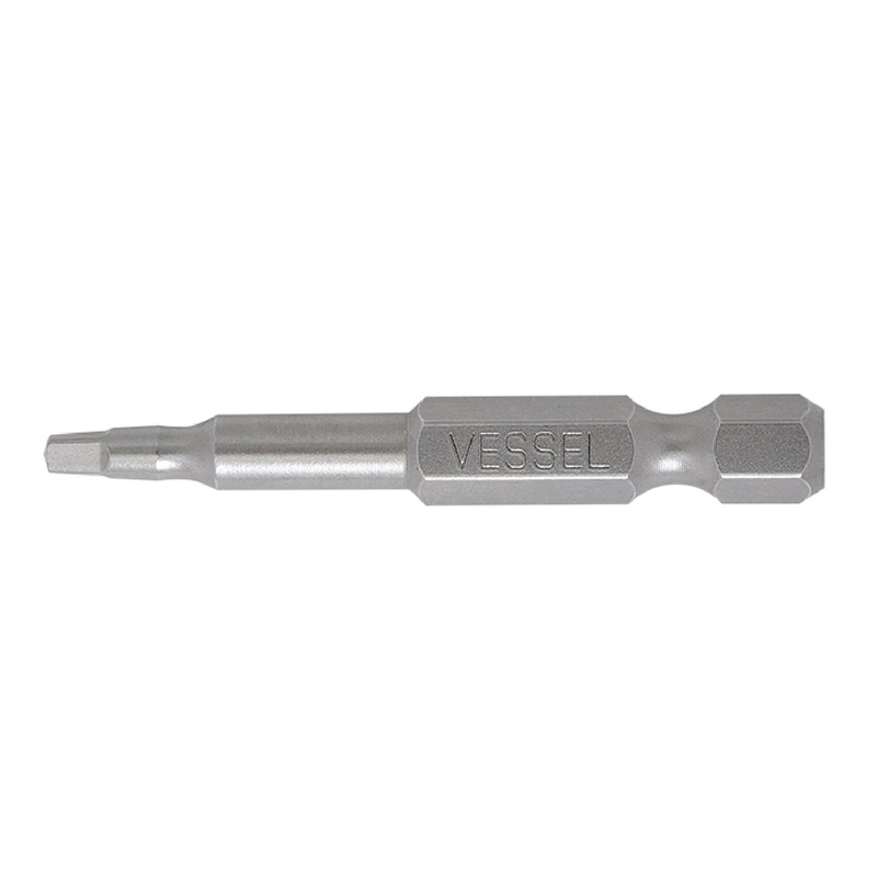 Vessel Tools Set of 2 Neck Torsion Power Bit No. NT, SQ1 x 50mm – VL NTSQ150P2