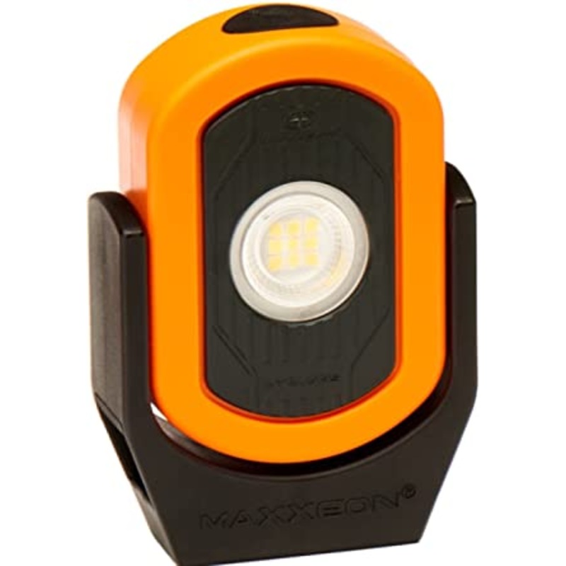 Maxxeon WorkStar 813 CYCLOPS Rechargeable Work Light – HiViz Orange – MXN00813