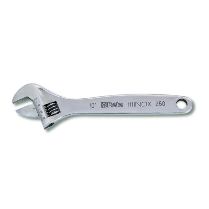 Beta Tools (Article# 111INOX 150) 6 in INOX Stainless Steel Adjustable Wrench – BT 1110315
