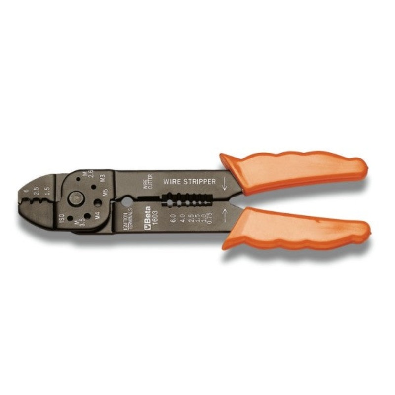 Beta Tools (Article# 1603) Crimping Pliers for Non-Insulated Terminals – BT 16030001