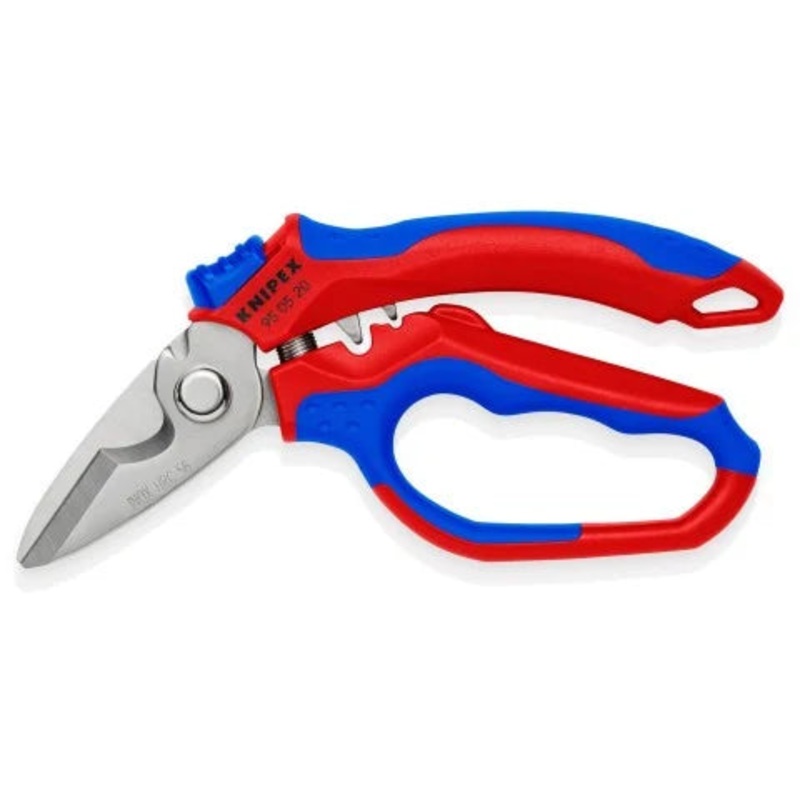 KNIPEX 6 1/4 Angled Electricians’ Shears – 95 05 20 US