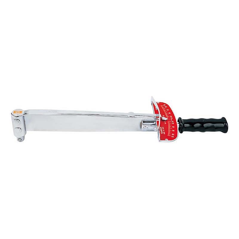 Tohnichi Beam Type Torque Wrench, Range 3-23, 0.5N.m resolution, 3/8 Square Drive – F23N Torque Wrench