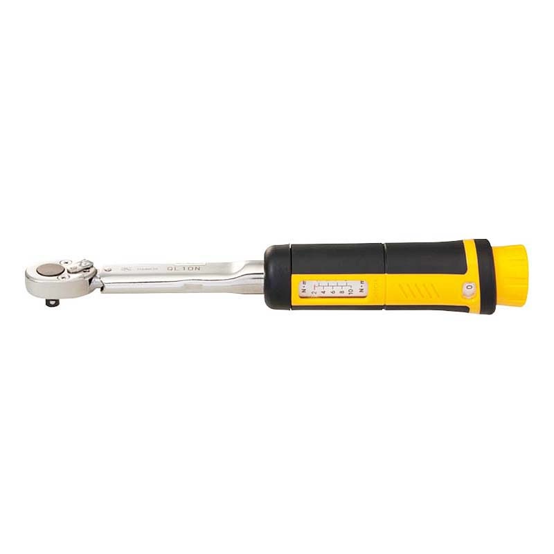 Tohnichi Ratchet Head Type Adjustable Torque Wrench, Range 3-15, 0.1lbf.in resolution, 3/8 Square Drive – QL15I-2A Torque Wrench