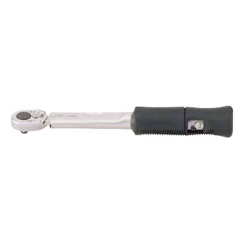 Tohnichi Ratchet Head Type Pre-Lock Torque Wrench, Range 5-25, 0.25N.m resolution, 3/8 Square Drive – PQL25N Torque Wrench