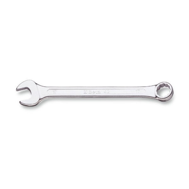 Beta Tools (Article# 42AS 1.1/16) 1-1/16 in 15 deg Offset Combination Wrench, Chrome-Plated – BT 420127