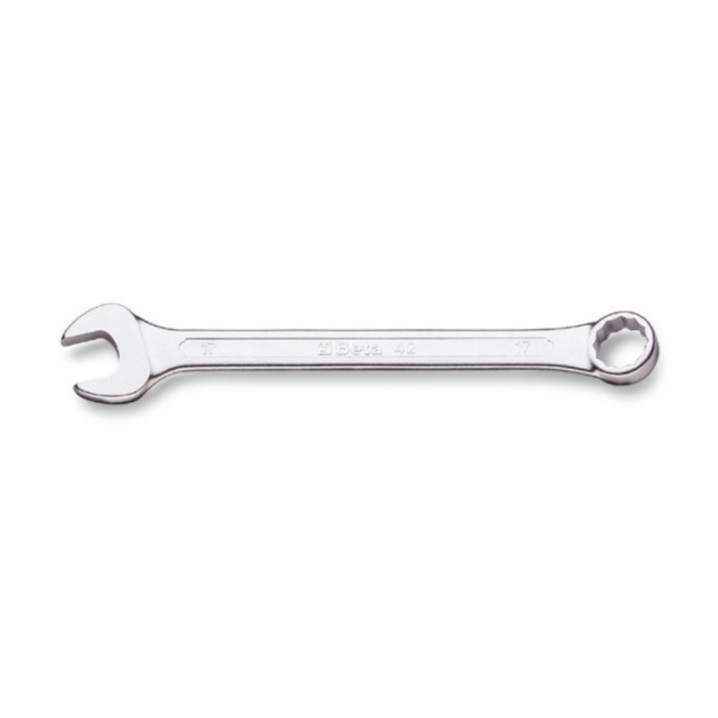 Beta Tools (Article# 42AS 1.1/4) 1-1/4 in 15 deg Offset Combination Wrench, Chrome-Plated – BT 420132