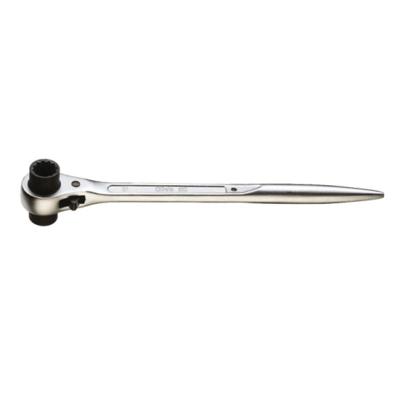 Beta Tools (Article# 93C 19X22) 19mm x 22mm Scaffolding Ratchet, Chrome-Plated – BT 930119