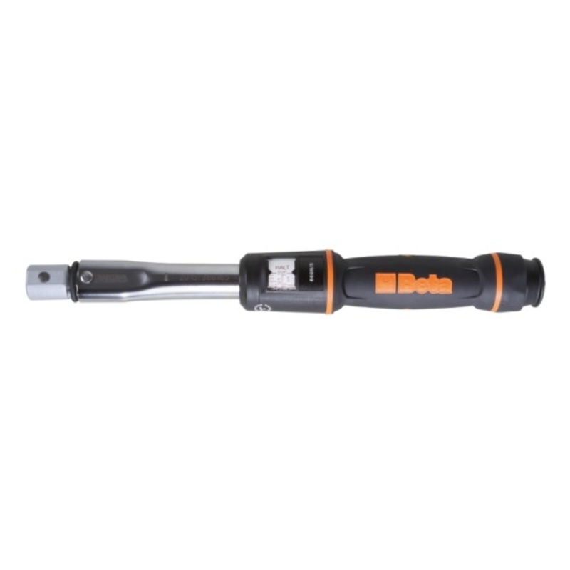 Beta Tools (Article# 669N/5) Click-Type Torque Bar, 9 x 12 Rectangular Drive, for Right-Hand and Left-Hand Tightening, 10-50 Nm, Torque Accuracy- +/-3% – BT 6690205