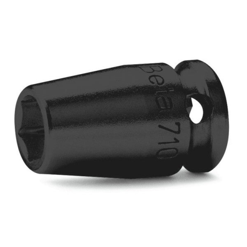 Beta Tools (Article# 710 7) 7mm, Impact Socket, Standard Series 6 Point 3/8 in Drive, Black Phosphate – BT 7100007