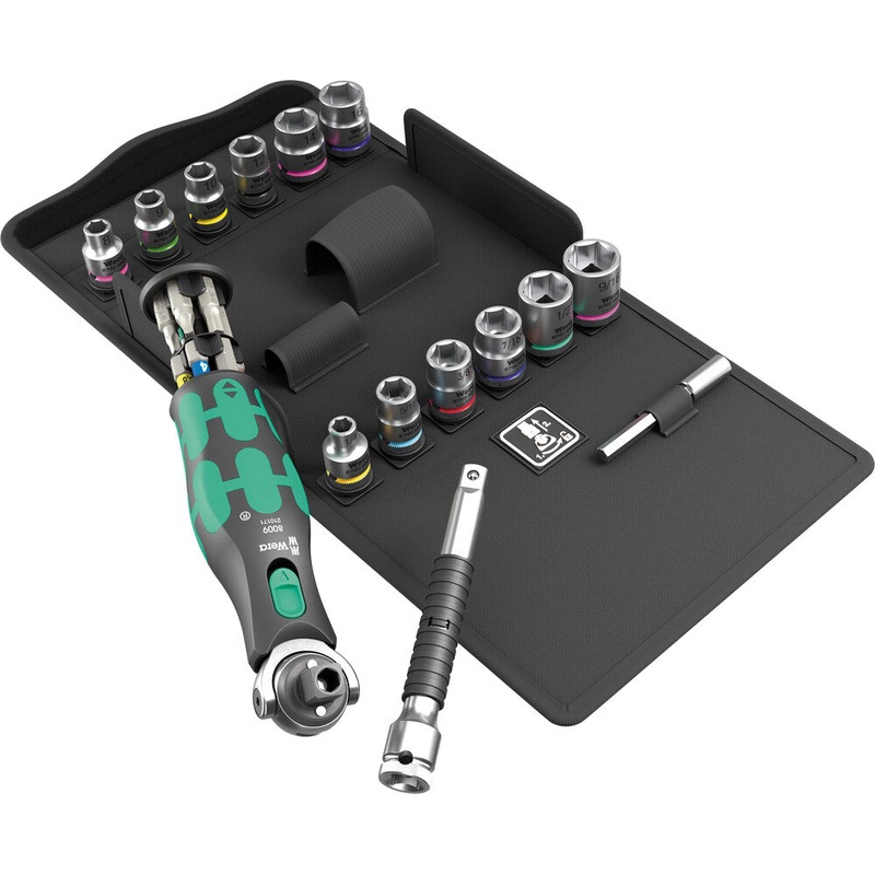WERA 8009 Zyklop Pocket Set 4, 27 pieces – 05004285001