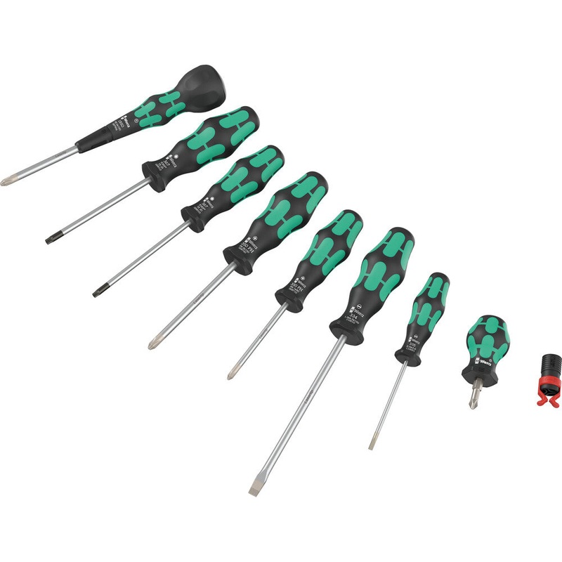 WERA 9527 Ball-Grip Set 1, 9 pieces – 05134028001