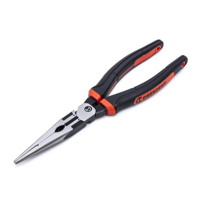 CRESCENT Long Nose Plier with Cushion Grip, 8 in – GW Z6548CG-06 Plier