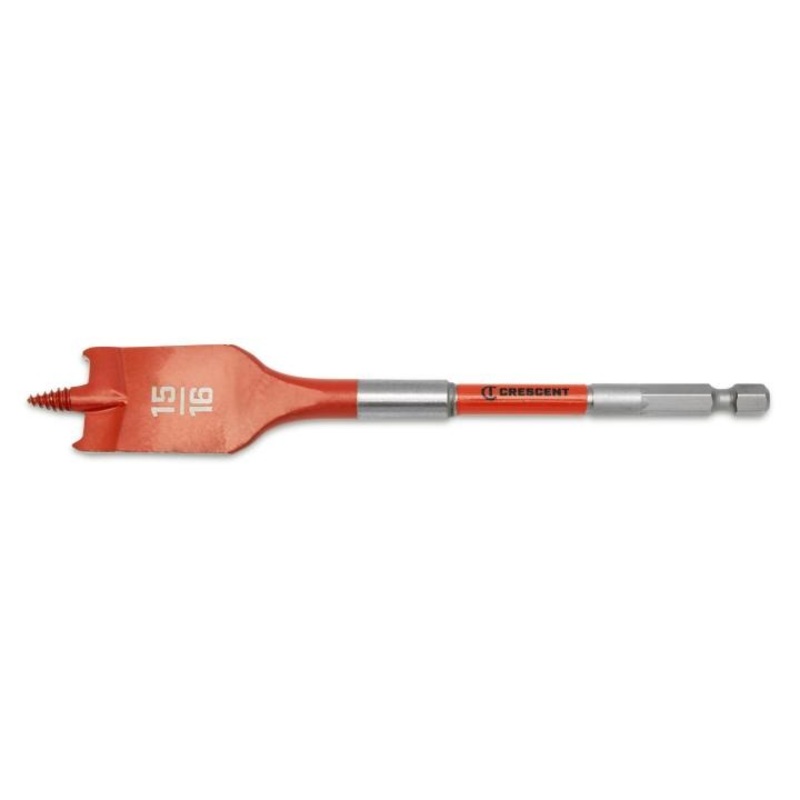 CRESCENT Screw Point Spade Drill Bit, 15/16 in x 6 in – GW CDSP-643 Drill Bit