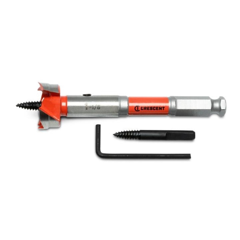 CRESCENT Self Feed Drill Bit, 1-1/8 in x 5 in – GW CDSF-547 Drill Bit