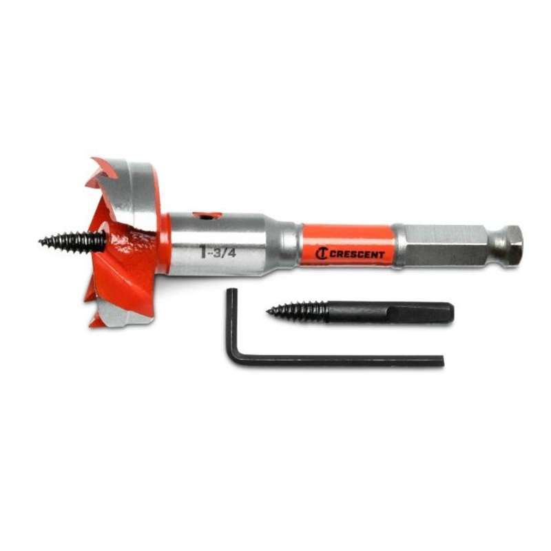 CRESCENT Self Feed Drill Bit, 1-3/4 in x 5 in – GW CDSF-557 Drill Bit