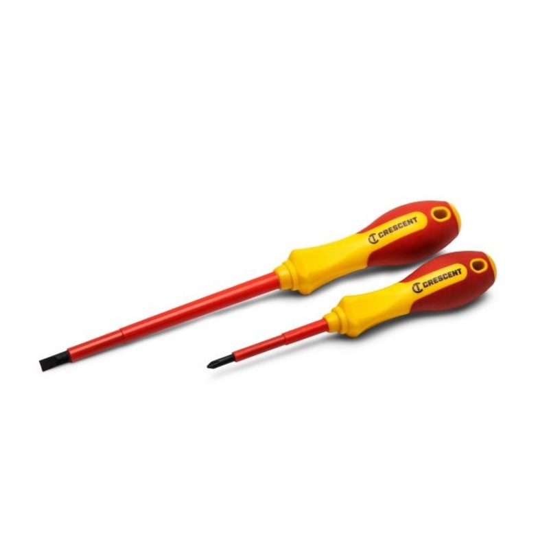 CRESCENT Set of 2 Insulated Screwdriver – GW CVDE2PCSET Screwdriver Set
