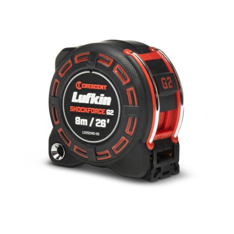 LUFKIN 1-1/4 in x 26 ft Shockforce G2 Tape Measure – GW L1225CME-02 Measuring Tape