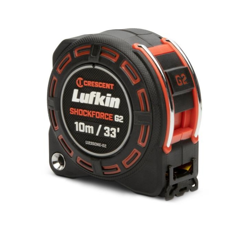 LUFKIN 1-1/4 in x 33 ft Shockforce G2 Tape Measure – GW L1235CME-02 Measuring Tape