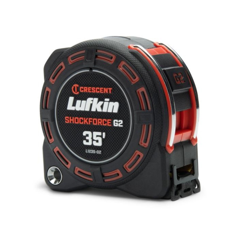 LUFKIN 1-1/4 in x 35 ft Shockforce G2 Tape Measure – GW L1235-02 Measuring Tape