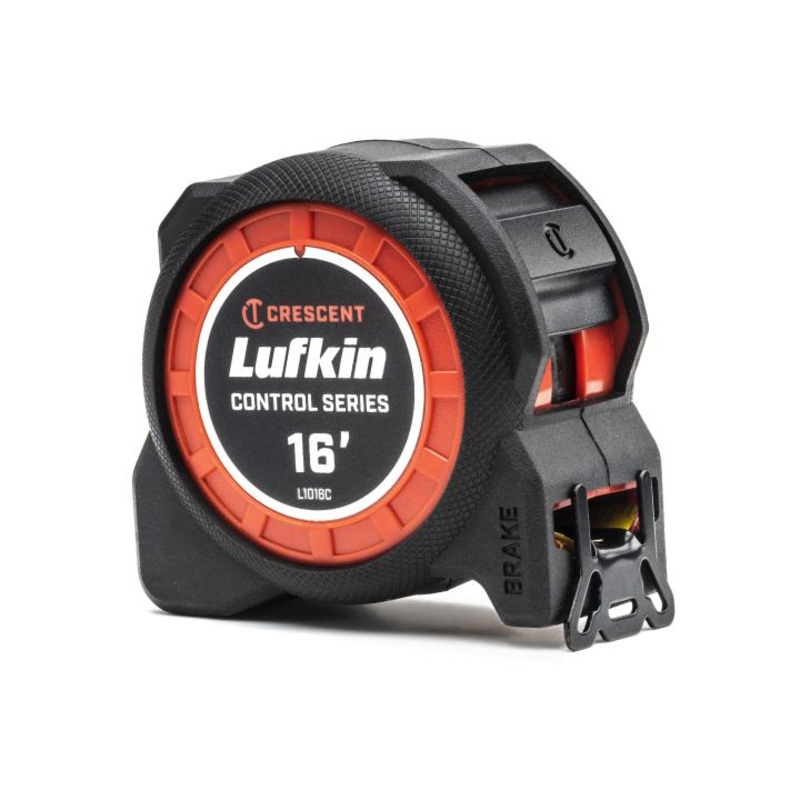 LUFKIN 1-3/16 in x 16 ft Control Series Yellow Clad Tape Measure – GW L1016C-02 Measuring Tape
