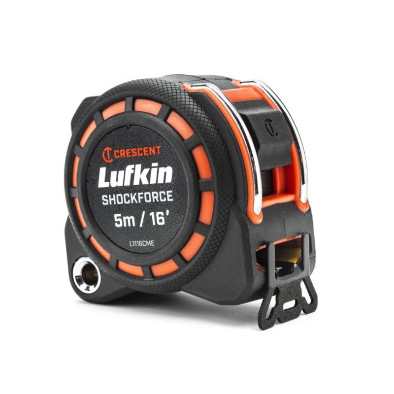 LUFKIN 1-3/16 in x 16 ft Shockforce G1 Dual Sided Tape Measure – GW L1116CME-02 Measuring Tape