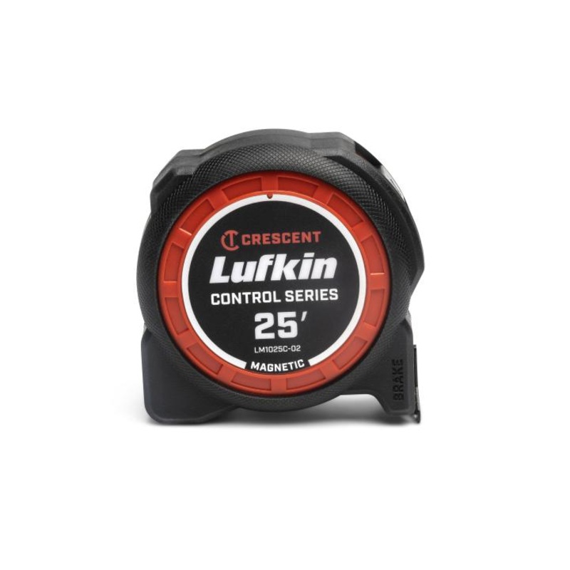 LUFKIN 1-3/16 in x 25 ft Control Series Magnetic Tape Measure – GW LM1025C-02 Measuring Tape