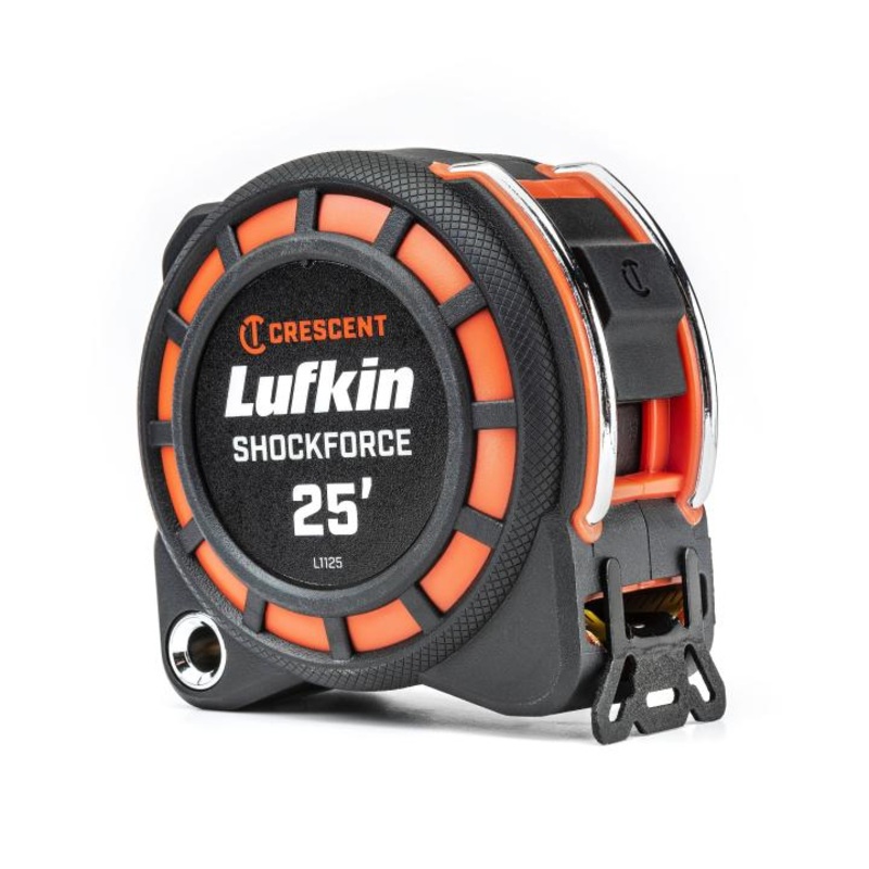 LUFKIN 1-3/16 in x 25 ft Shockforce G1 Dual Sided Tape Measure – GW L1125-02 Measuring Tape