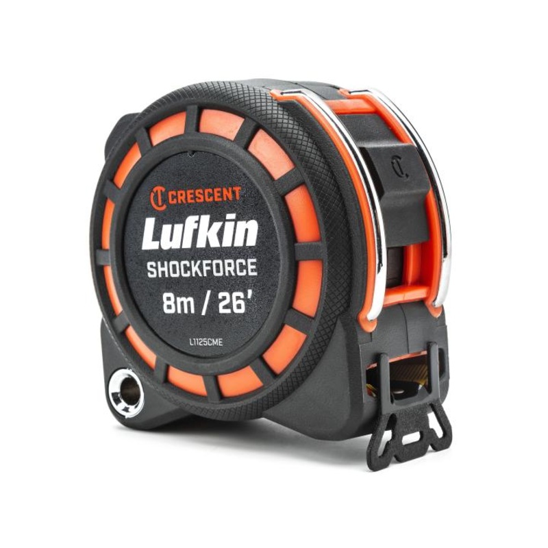 LUFKIN 1-3/16 in x 26 ft Shockforce G1 Dual Sided Tape Measure – GW L1125CME-02 Measuring Tape