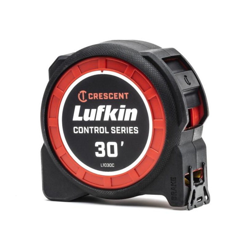 LUFKIN 1-3/16 in x 30 ft Control Series Yellow Clad Tape Measure – GW L1030C-02 Measuring Tape