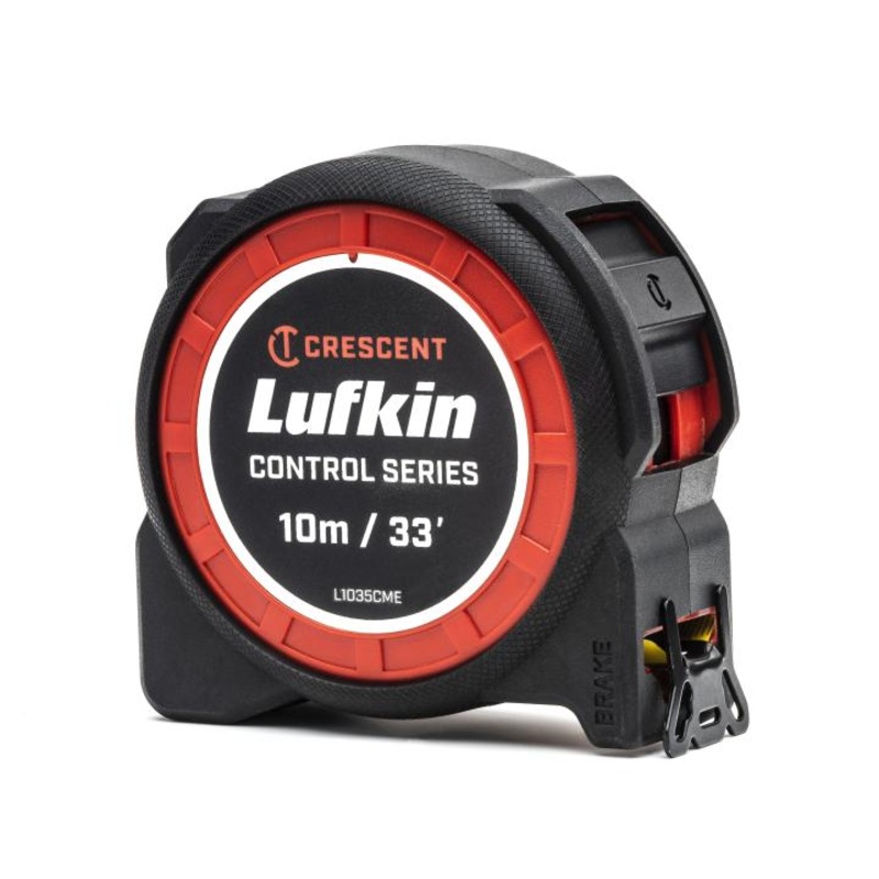 LUFKIN 1-3/16 in x 33 ft Control Series Yellow Clad Tape Measure – GW L1035CME-02 Measuring Tape