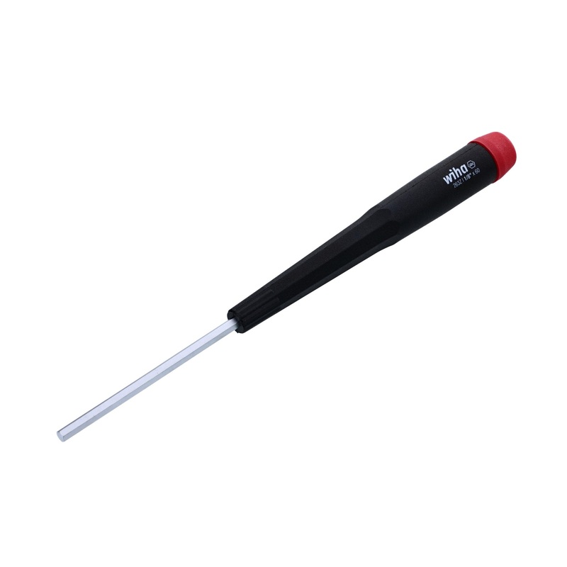 Wiha 26335, Precision Hex Screwdriver 1/8