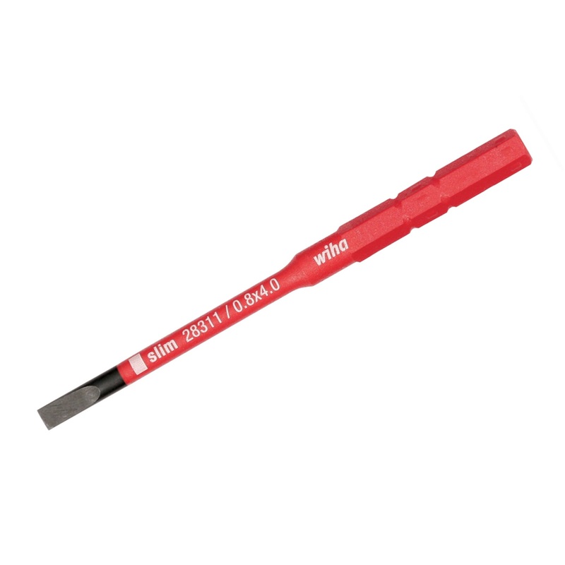 Wiha 28429, Insulated SlimLine Slotted Blade 6.5mm