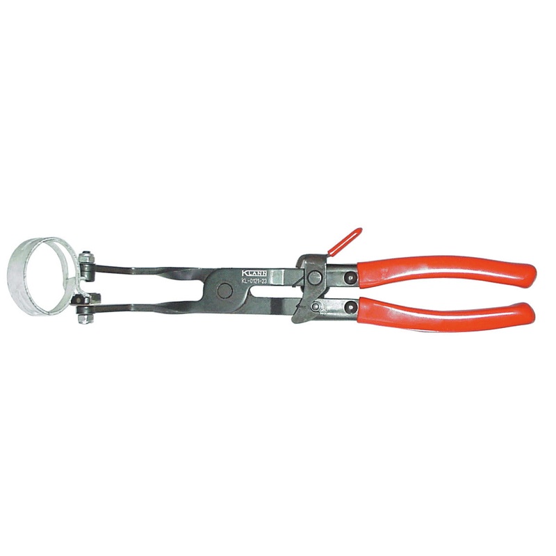 Gedore 1752537 Hose Clip Plier with Ratchet Locking Mechanism, 110 deg Angle – KL-0121-23