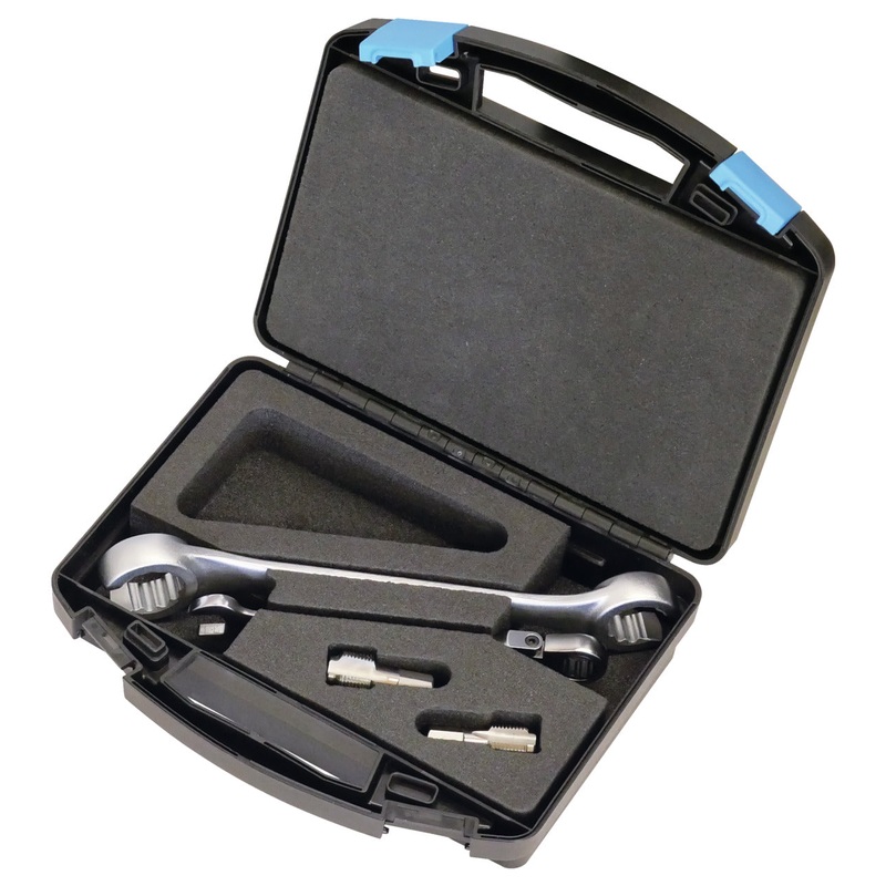 Gedore 3430847 Thread Repair Kit for Exhaust Sensor, M20 x 1.5, M22 x 1.5 – KL-0132-14 K