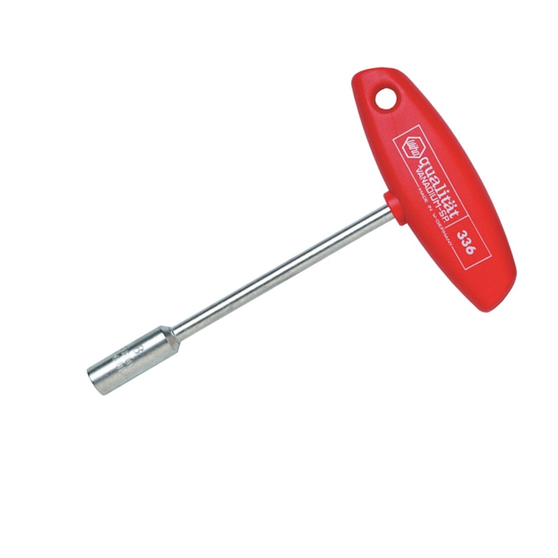 Wiha 33618, T-Handle Metric Nut Driver 12.0mm