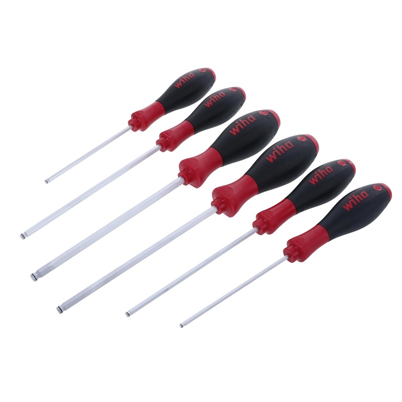 Wiha 36796, MagicRing Ball End Driver 6 Pc. Set
