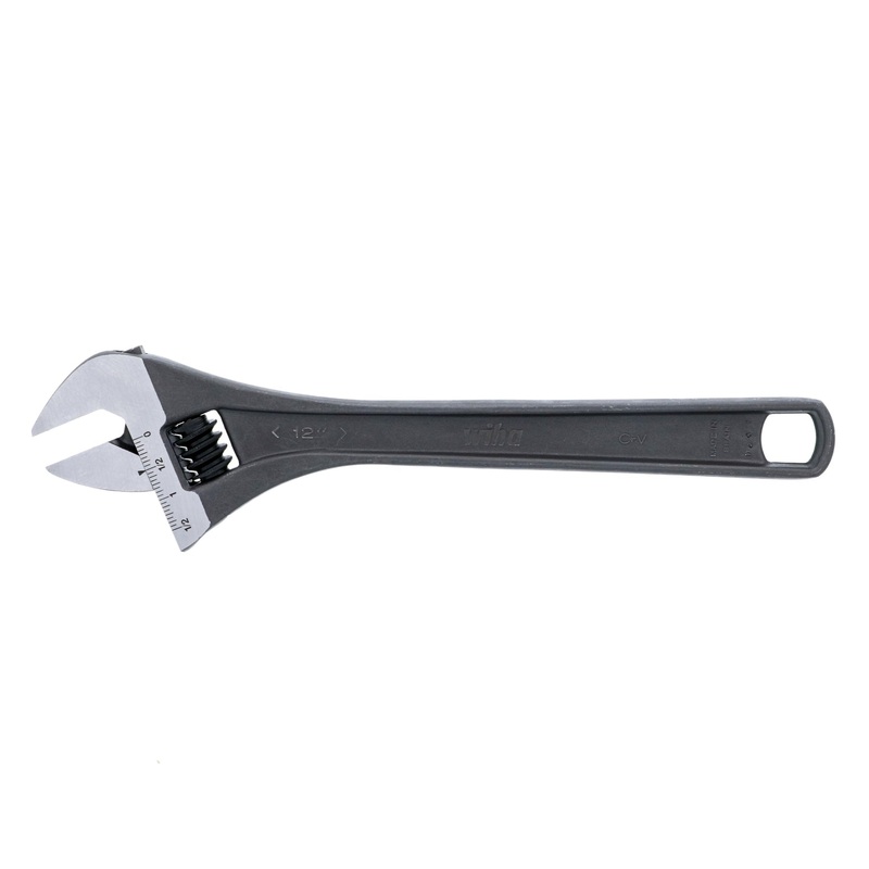Wiha Adjustable Wrench, 12 in – WI 76203