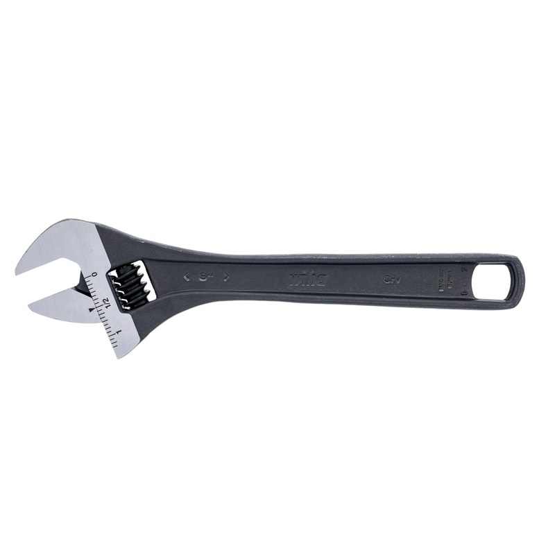 Wiha Adjustable Wrench, 8 in – WI 76201
