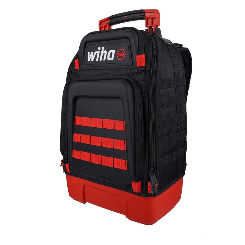 Wiha Hauler Heavy Duty Red Tool Backpack – WI 91869