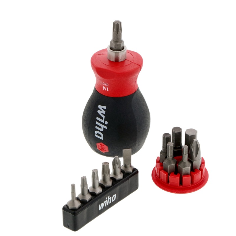 Wiha Set of 14 Bike Repair Stubby Multi-Driver – WI 38083