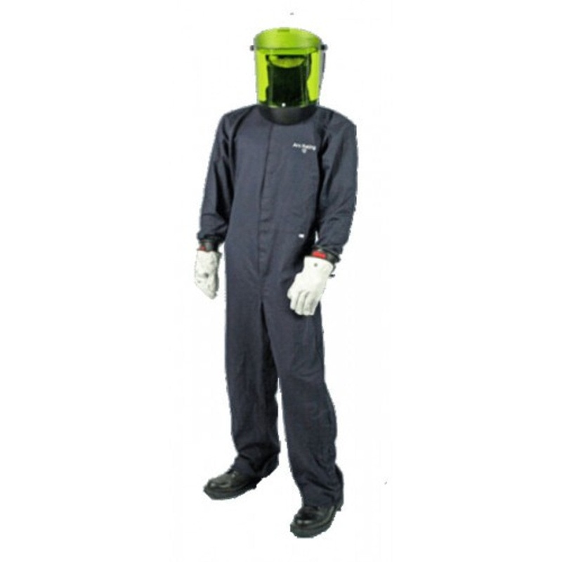 Cementex Arc Flash Rated Task Wear FR Treated Cotton Coverall, 12 Calories, Extra-Large – CCVL12-XL