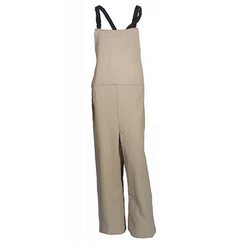 Cementex Arc Flash Rated Task Wear FR Treated Cotton Bib, 40 Calories, Khaki, Small – HRC4-OA-S