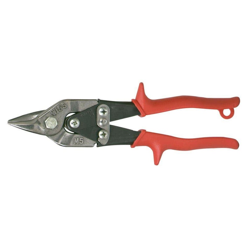 WISS Compound Action Straight, Left and Right Cut Bulldog Aviation Snip, 9-1/4 in – GW M5R