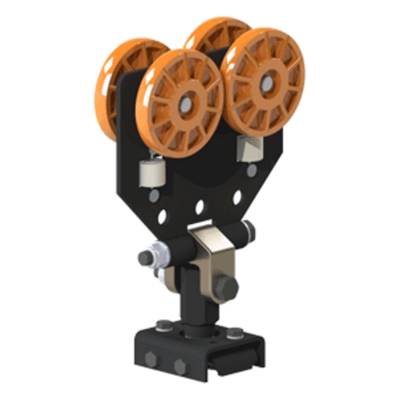 Knight Global Single Bridge End Truck, Capacity 3000 lbs – KG MRES7728