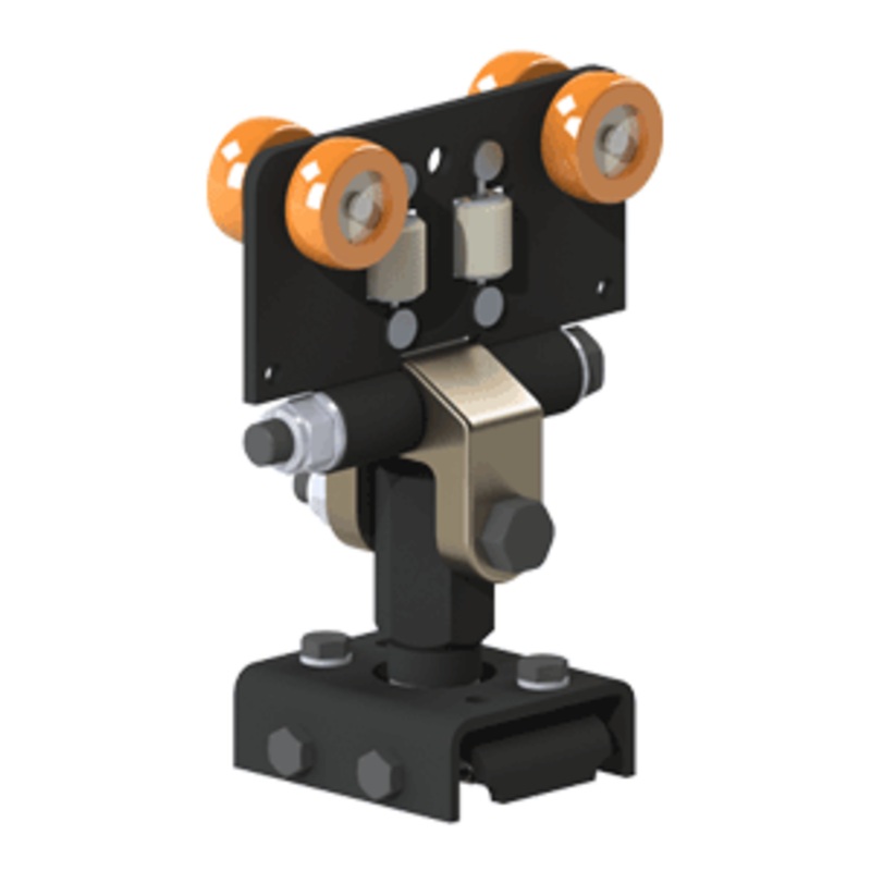 Knight Global Single Bridge Low Profile End Truck, Capacity 1100 lbs – KG MRES4310