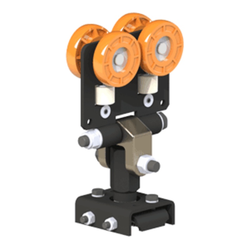 Knight Global Single Bridge Low Profile End Truck, Capacity 1600 lbs – KG MRES6128